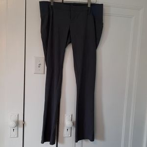 Gray maternity under belly dress pants